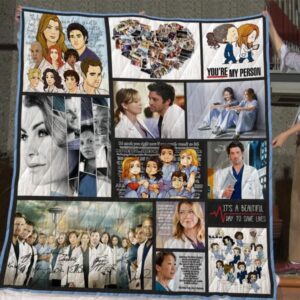 Grey S Anatomy Quilt Blanket  Quilt